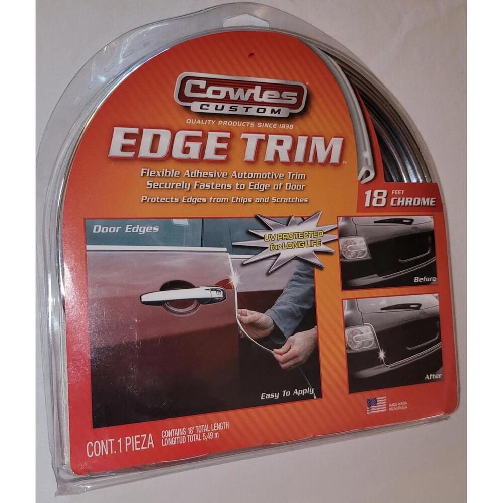 Cowles custom chrome edge trim NEW in original package